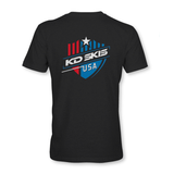 KD Skis USA T-Shirt - Black